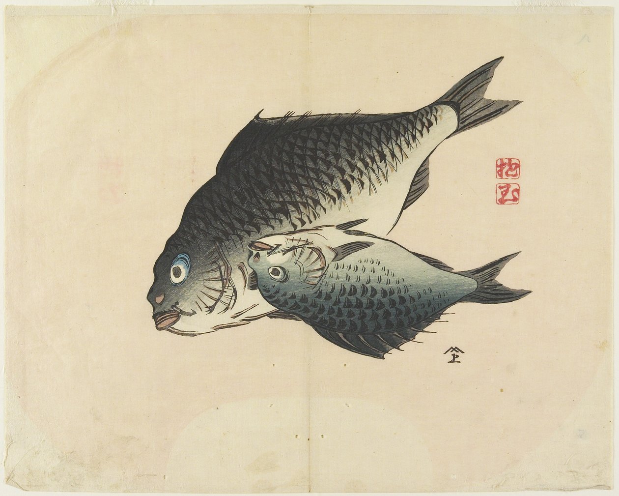 (Par Fisk), ca. 1830 af Hogyoku