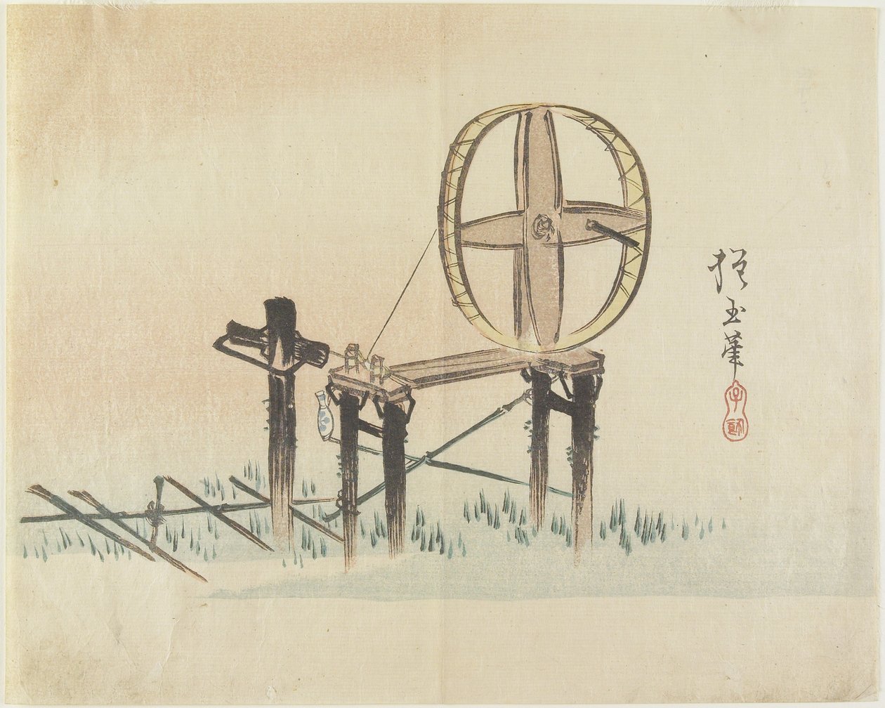 (snurrehjul), ca. 1830 af Hogyoku