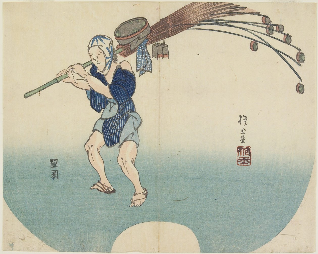 (Vandsælger), ca. 1830 af Hogyoku