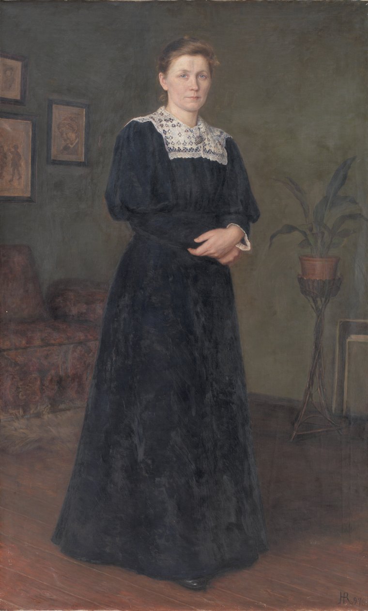 Maleren Ane Marie Hansen af Holga Reinhard