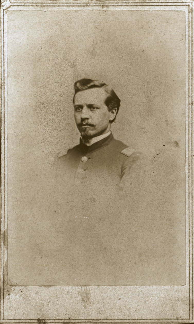 Otto Lademann. (Kaptajn, Kompagni F, 3. Missouri Volunteer Infantry) af Holke and Benecke