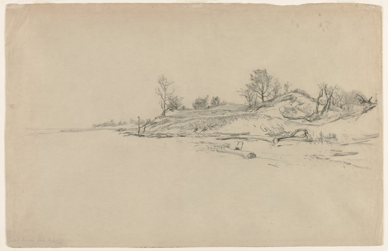 Sand Dunes, Lake Ontario, ca. 1874. af Homer Dodge Martin