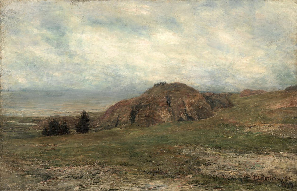 Den vilde kyst, Newport af Homer Dodge Martin