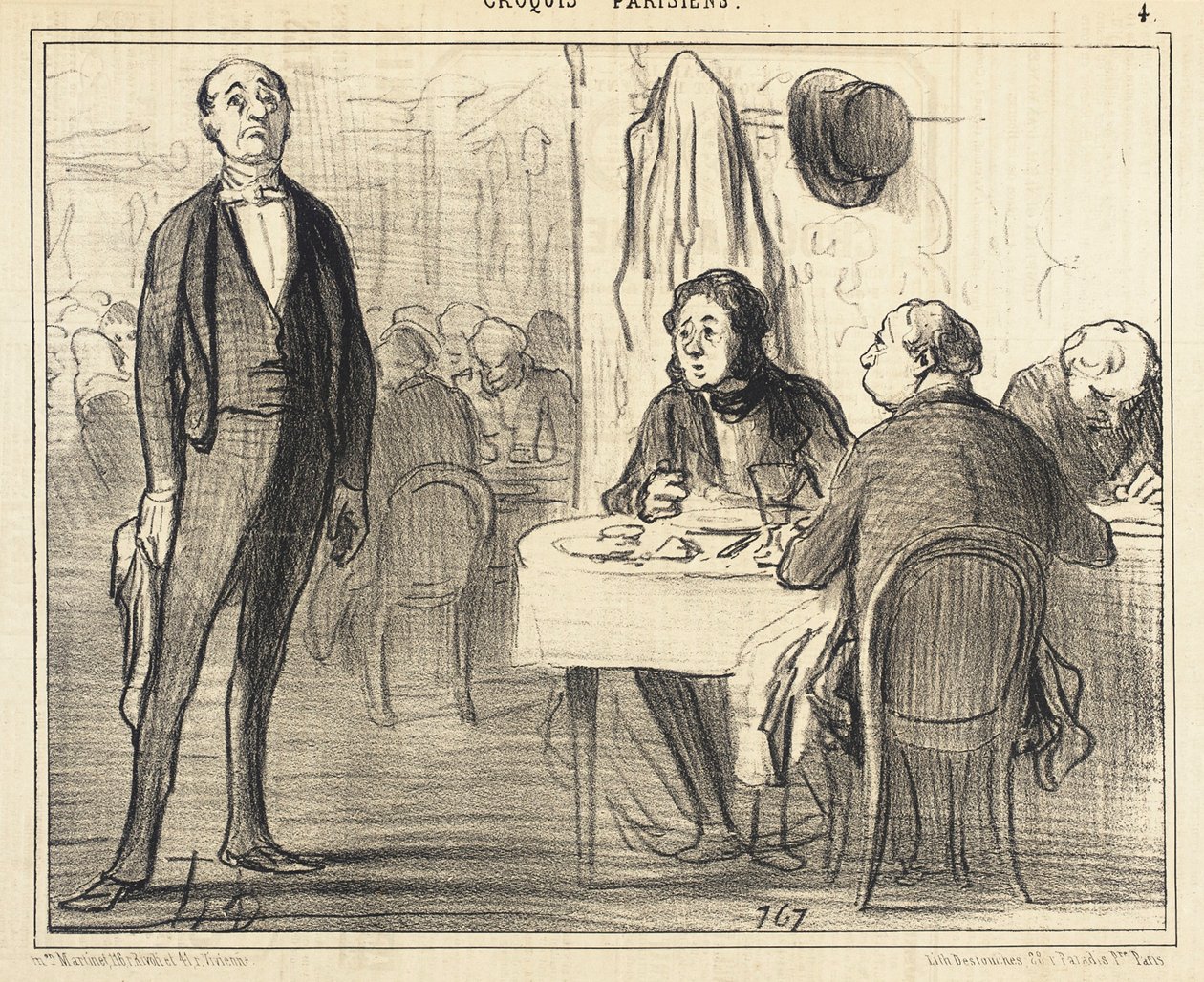 Er det drengen ... af Honoré Daumier