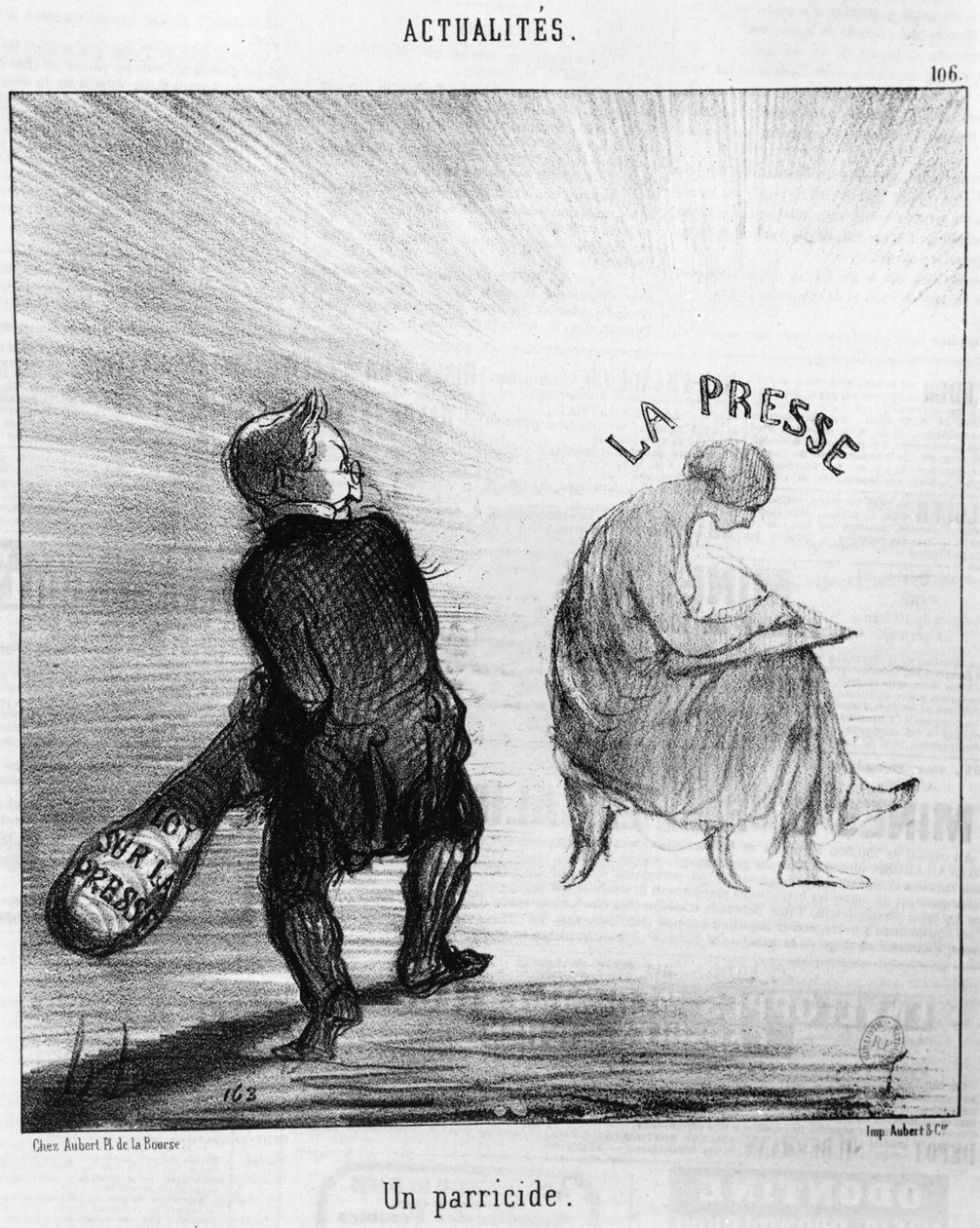Et parmord, illustration fra 
