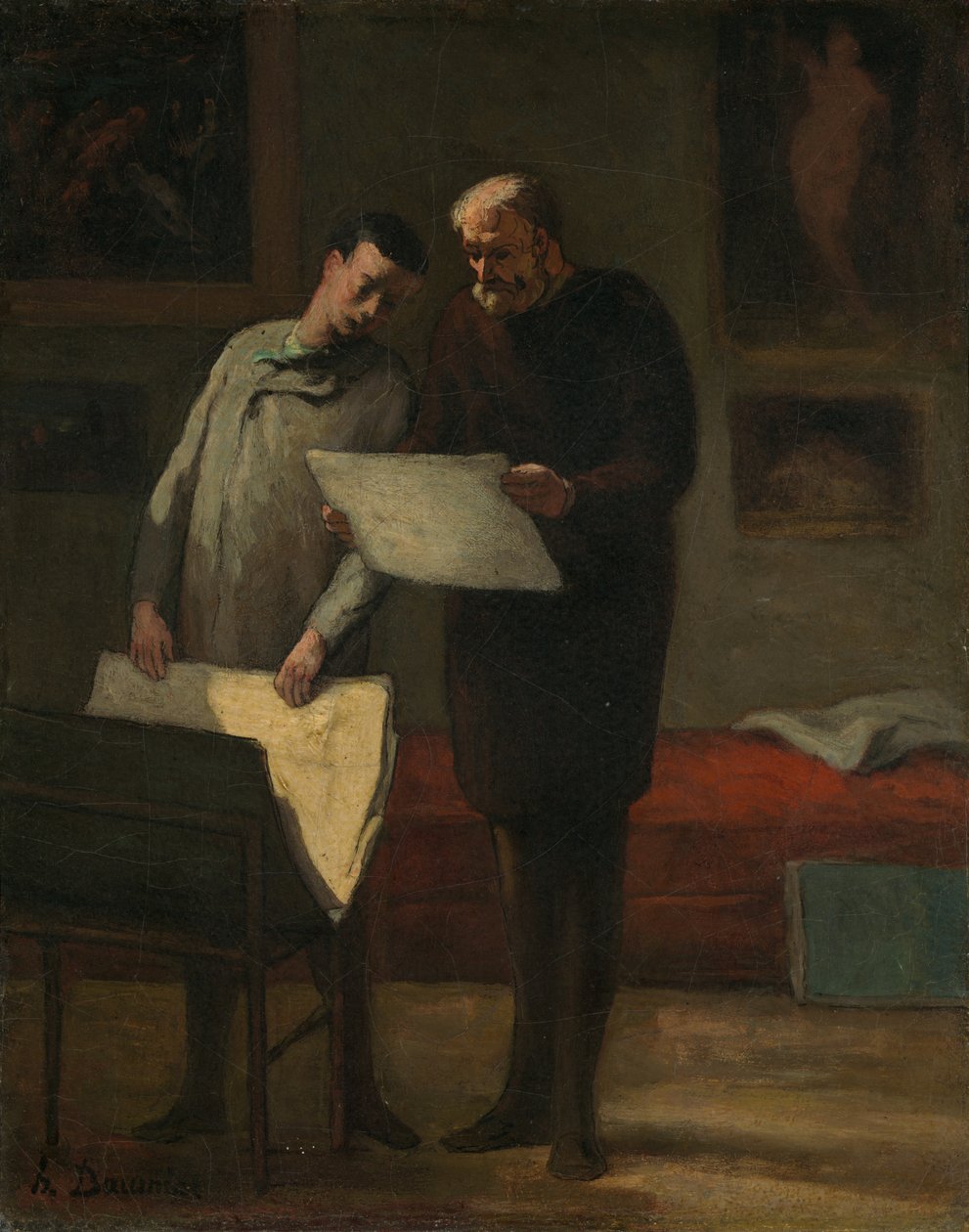 Råd til en ung kunstner af Honoré Daumier