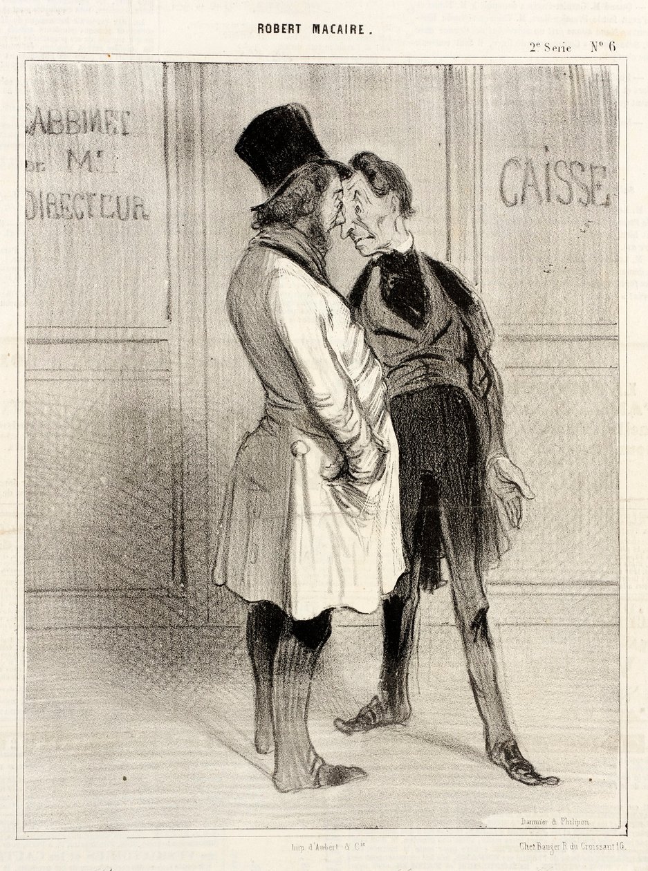 Godt! min kære direktør af Honoré Daumier