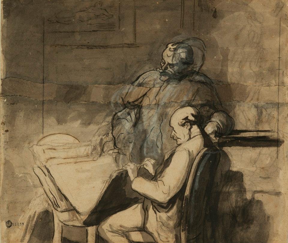 Elskere af udskrifter af Honoré Daumier