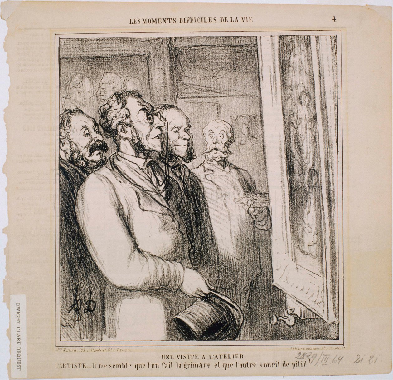 Livets svære øjeblikke - Et besøg på værkstedet af Honoré Daumier