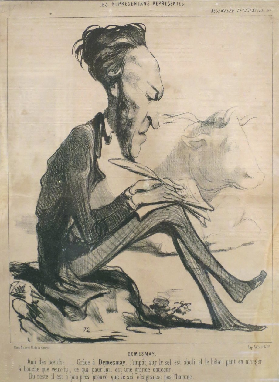 Ph. Auguste Demesmay af Honoré Daumier