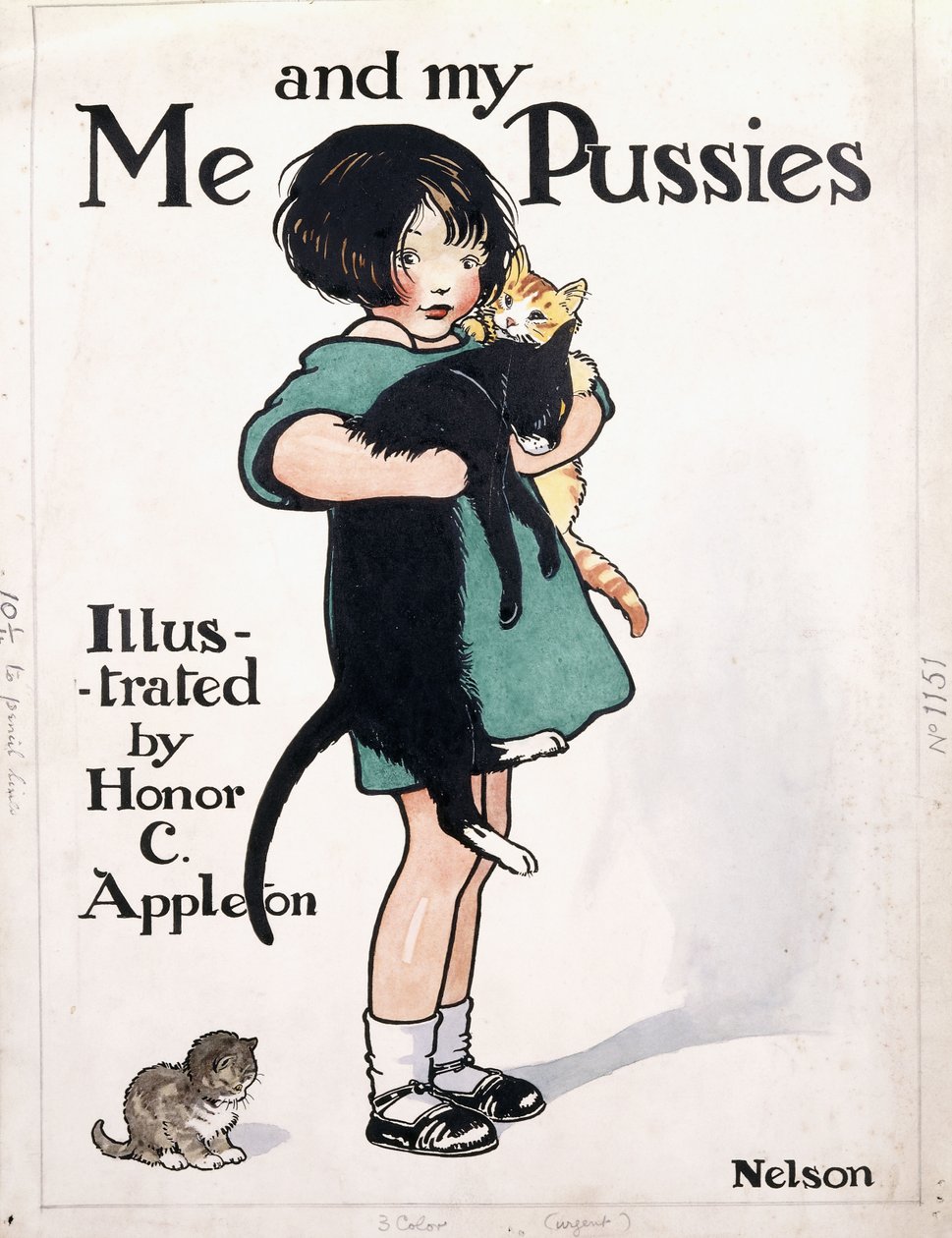 Et forsidedesign til Mig og mine Pussies af Honor Charlotte Appleton