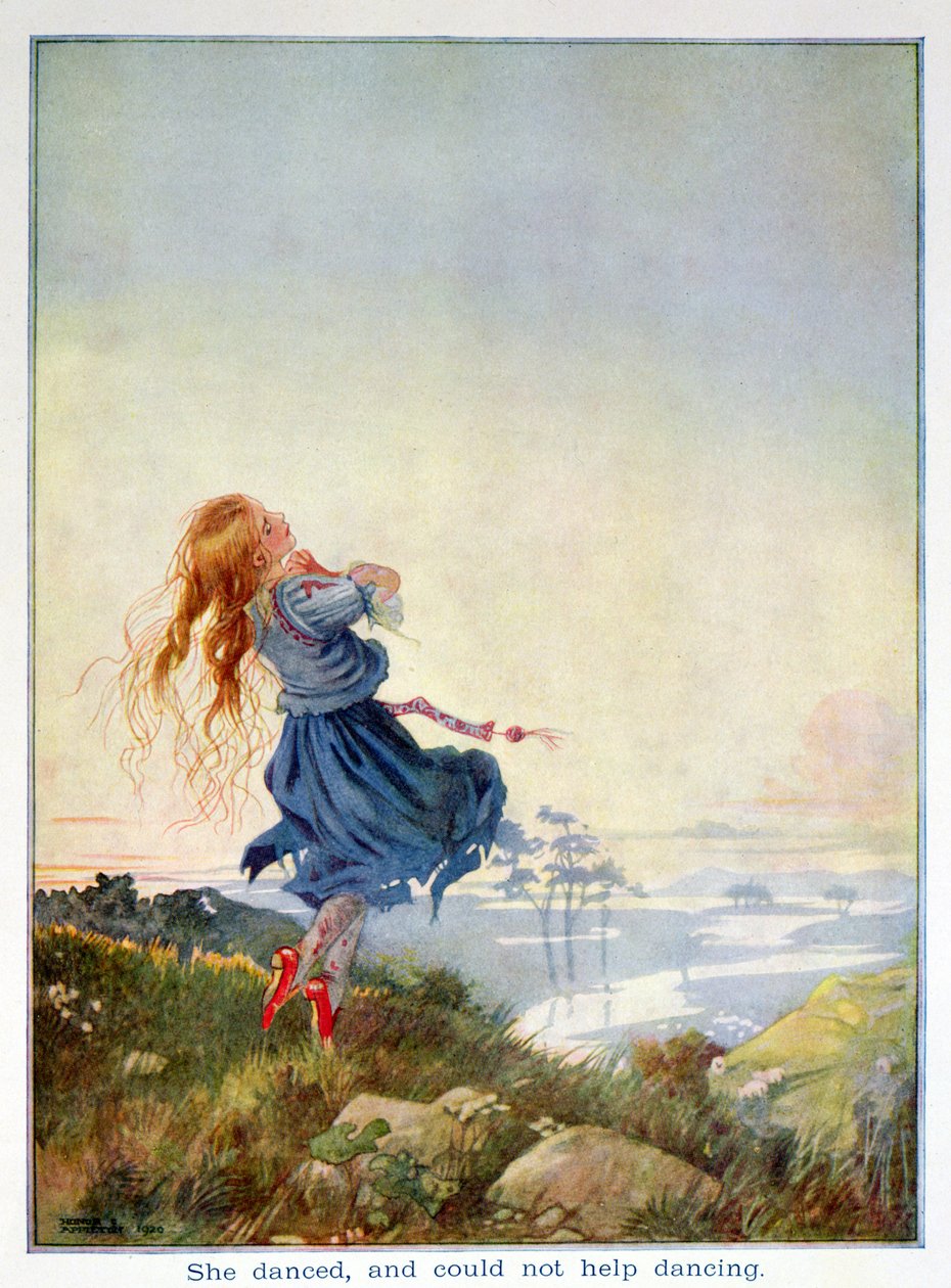 Hun dansede, og kunne ikke hjælpe med at danse, fra 