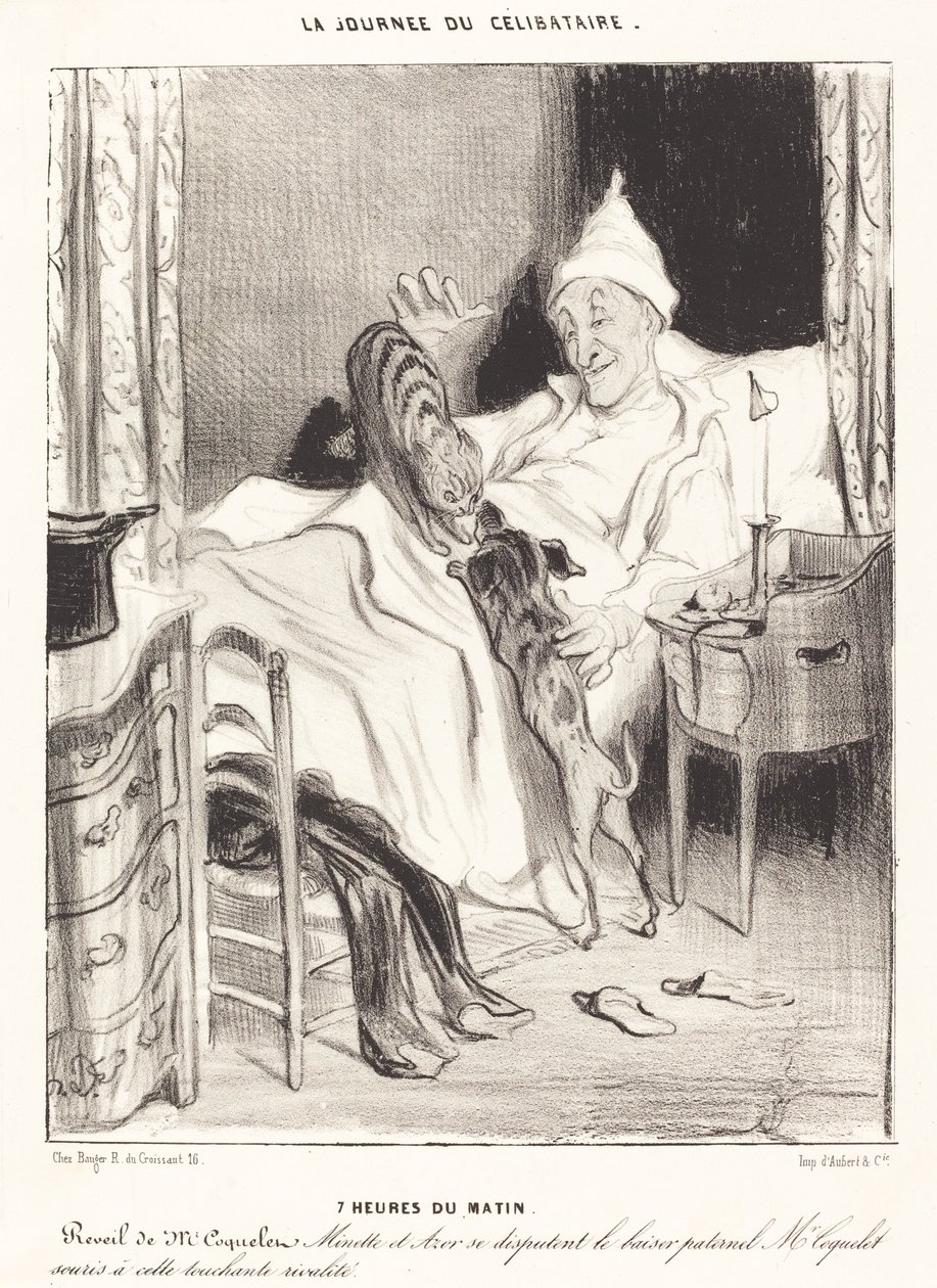 7 om morgenen af Honoré Daumier