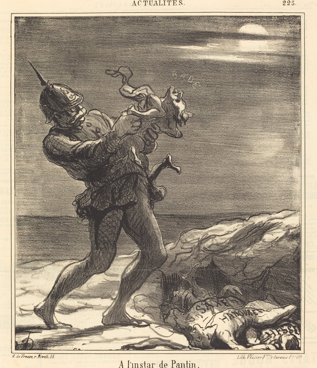 Ligesom Pantin af Honoré Daumier
