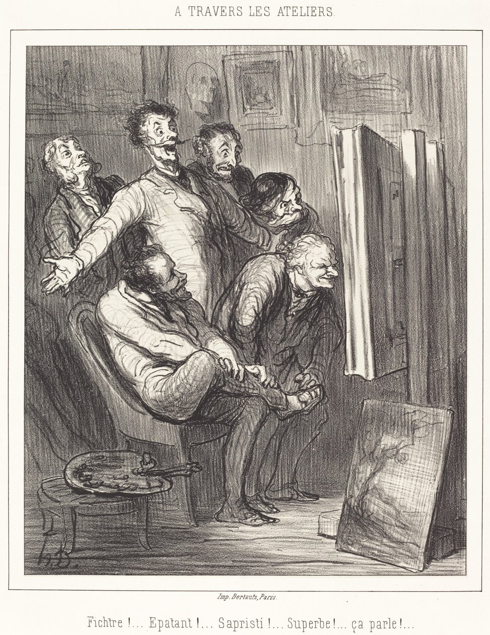 Gennem værkstederne af Honoré Daumier