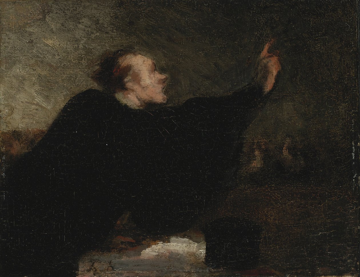 En retssagsadvokat, 1853-1854 af Honoré Daumier