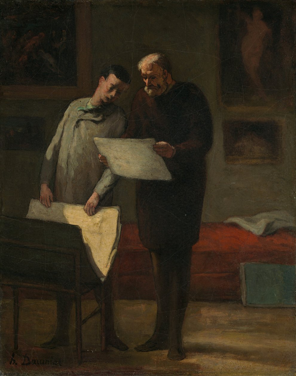Råd til en ung kunstner af Honoré Daumier