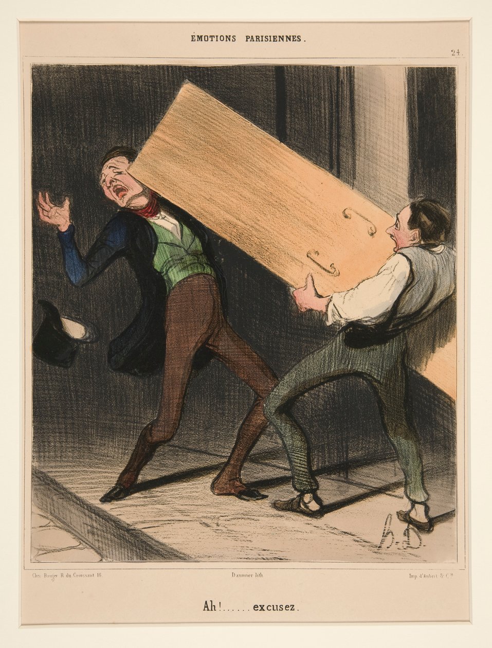 Ah! af Honoré Daumier