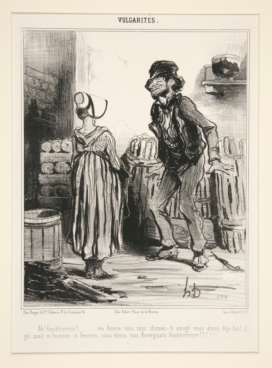 Ah! Fouchtrrrrra! af Honoré Daumier