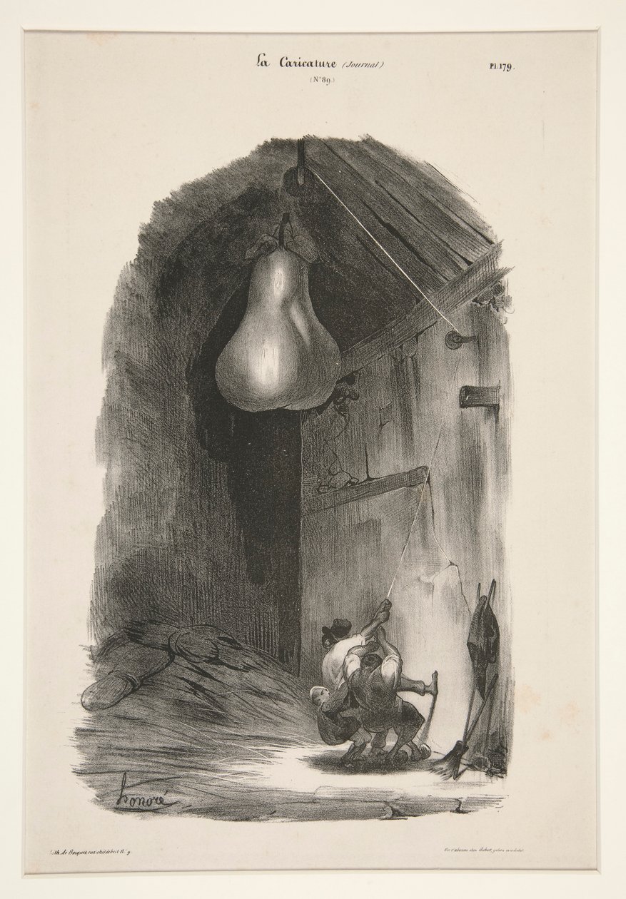 Ah! Hans! af Honoré Daumier