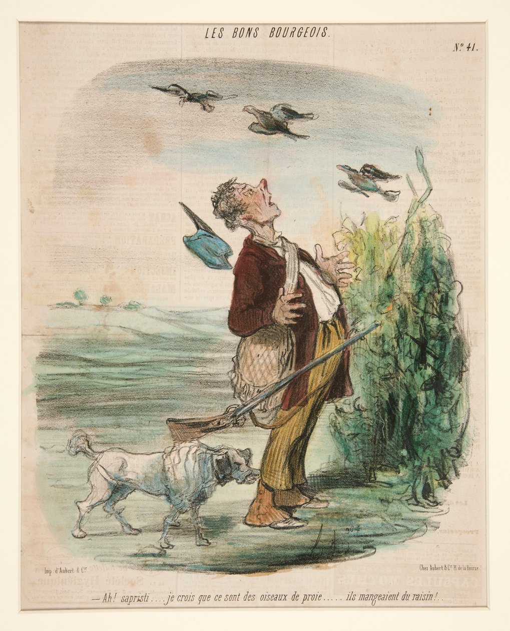 Ah! du ved af Honoré Daumier