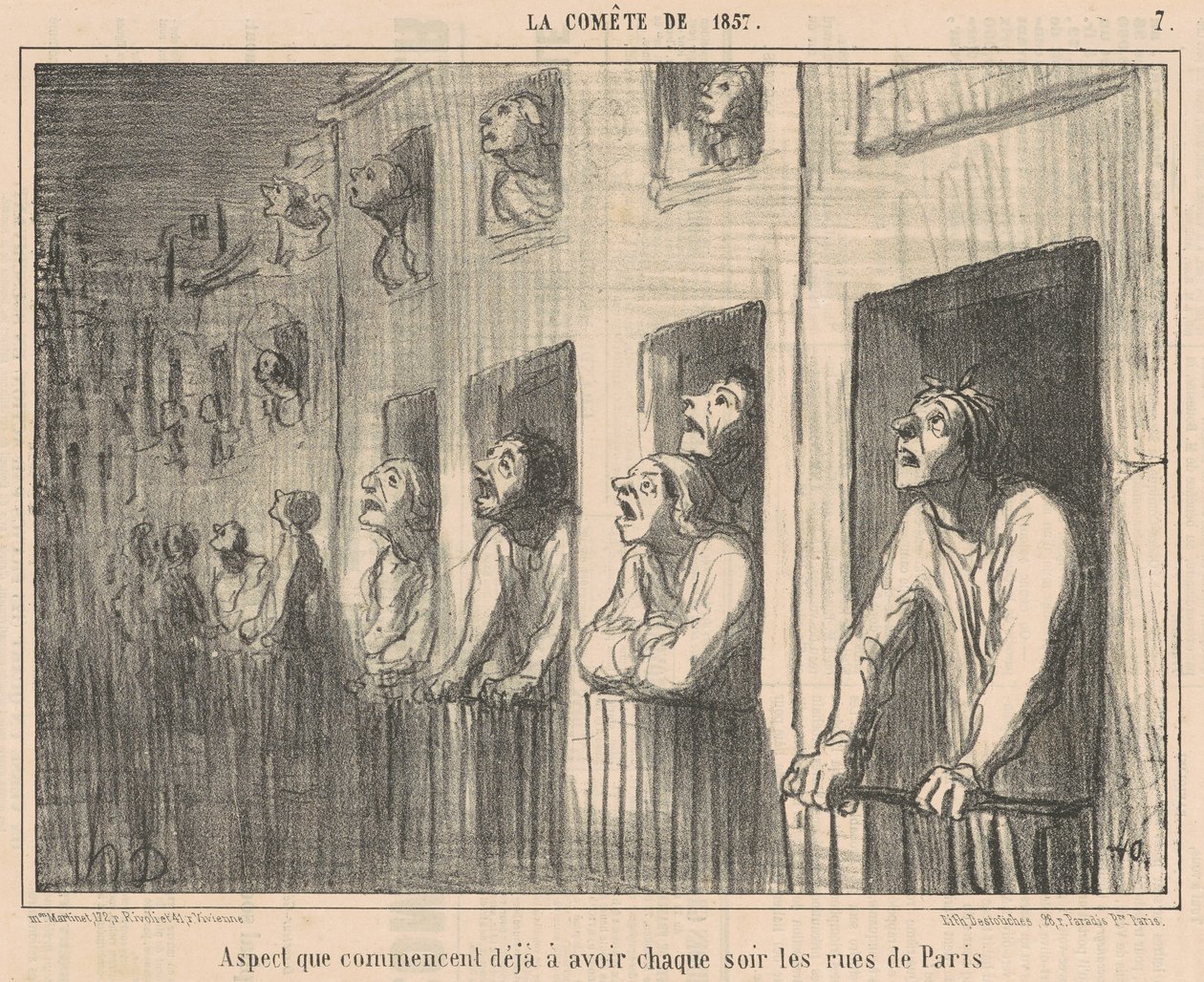 Aspekt, der allerede er begyndt at have... af Honoré Daumier