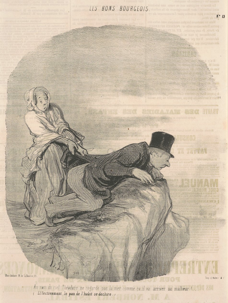 I himlens navn ser Theodore ikke ud... af Honoré Daumier