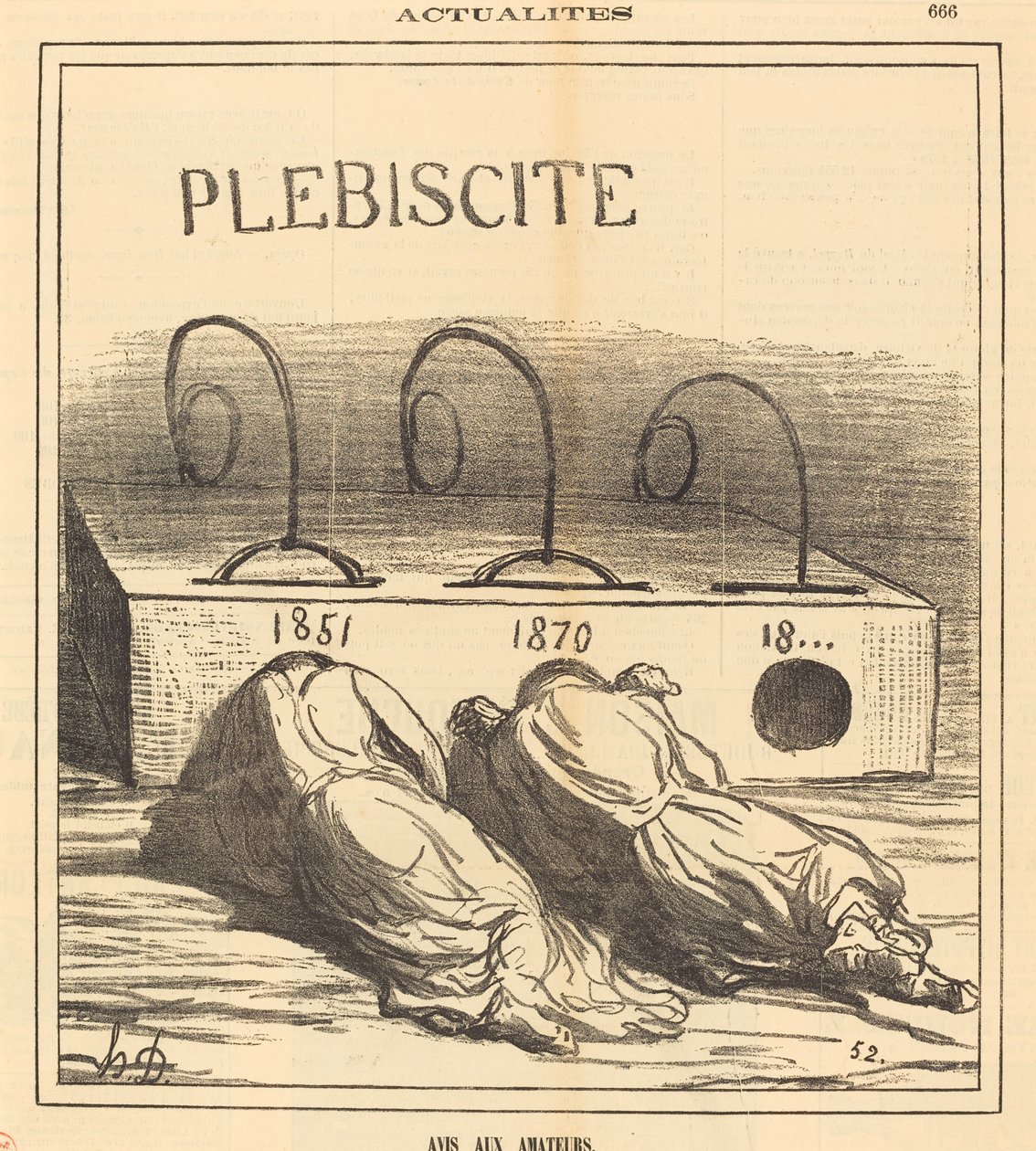 Bemærkning til amatører af Honoré Daumier