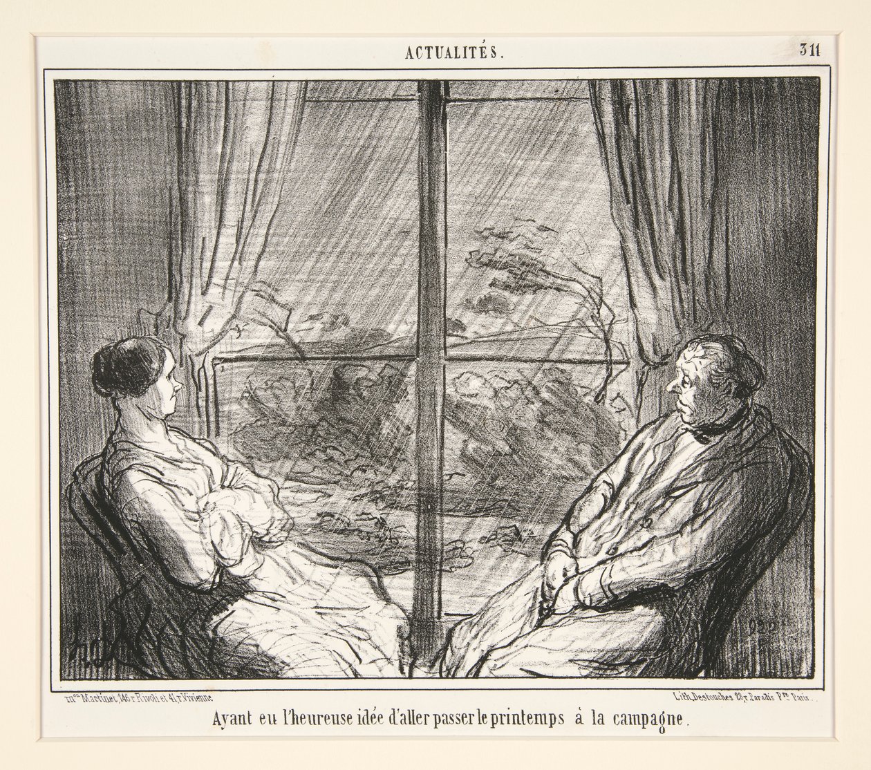 at have haft af Honoré Daumier