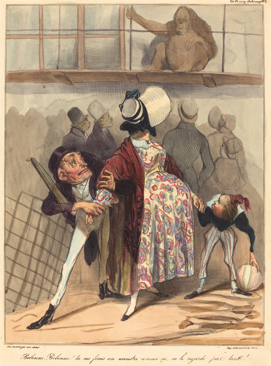 Bobonne... se ikke så meget på ham! af Honoré Daumier