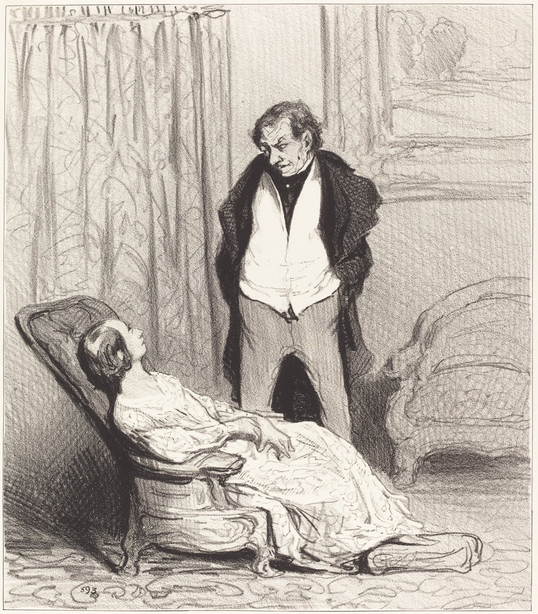 Æske gulerod af Honoré Daumier