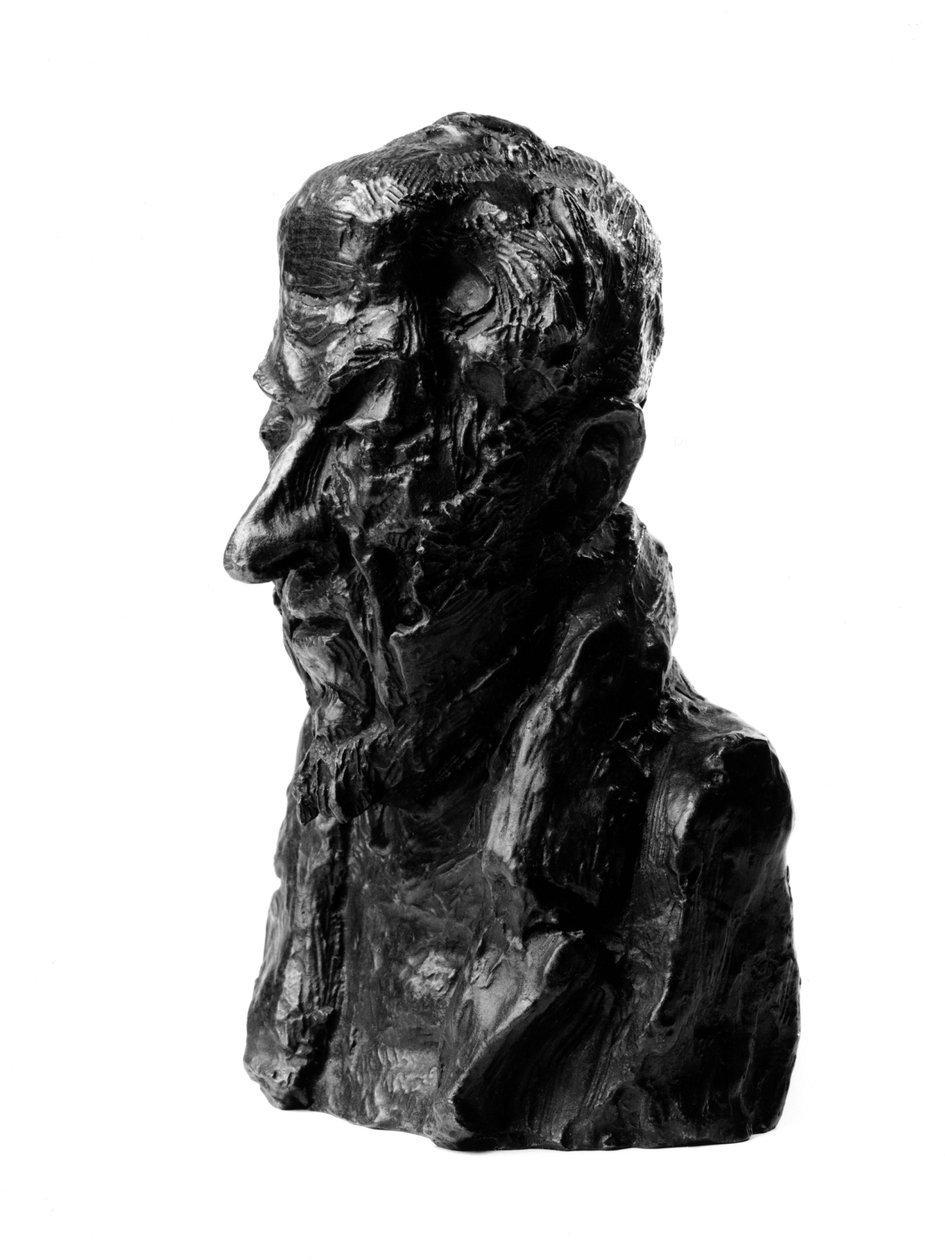 Tegneserie af grev Alfred Pierre de Fallux du Coudray (1811-1885), stedfortræder og minister. Den onde”” Skulptur af Honore Daumier (1808-1879) 1800-tallet. Inv L 48,16 Dim i cm H 23 x L 1 Museum of Fine Arts, Palais Longchamp, Marseille af Honoré Daumier