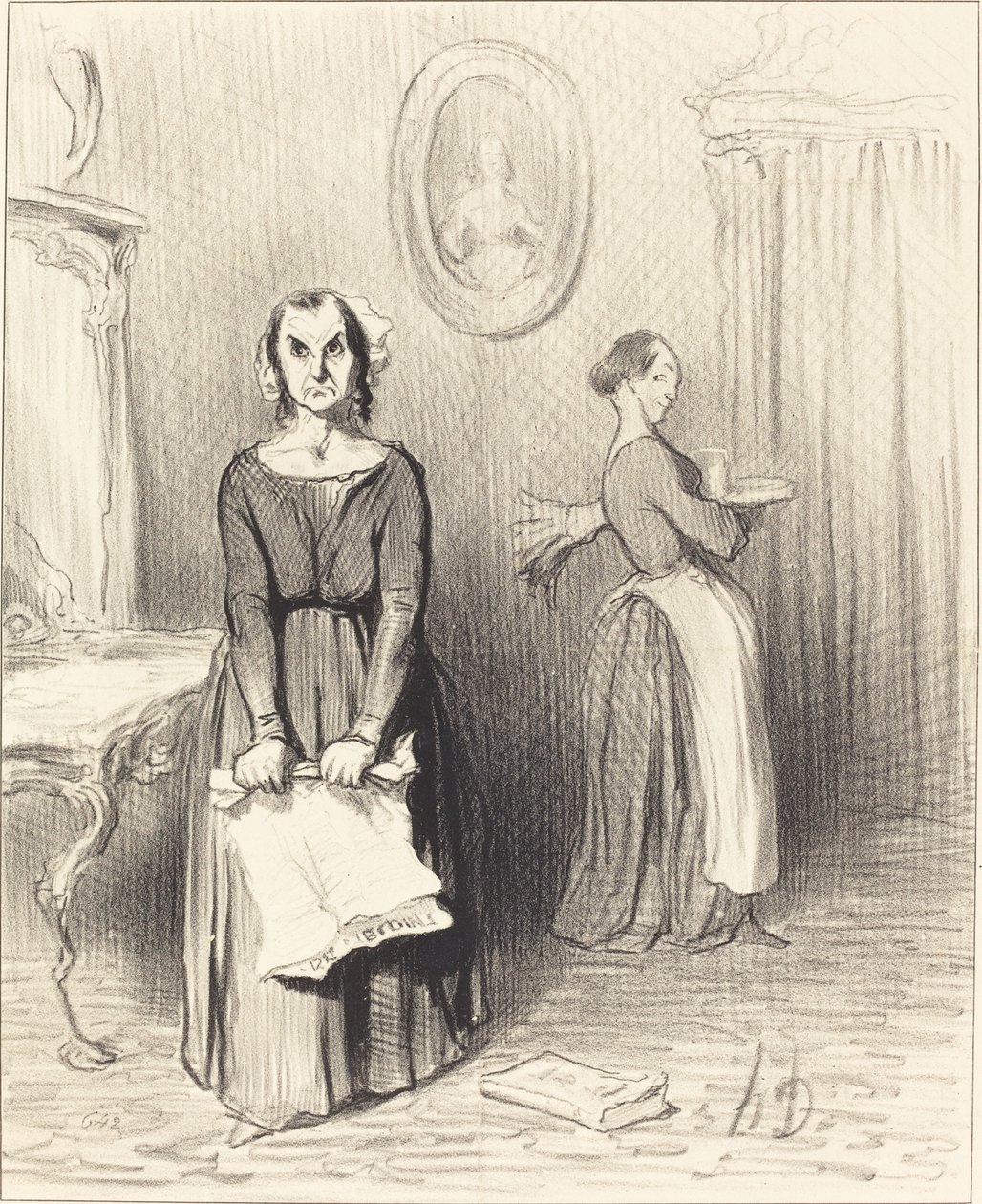Denne dagbog finder mit arbejde ynkeligt... af Honoré Daumier