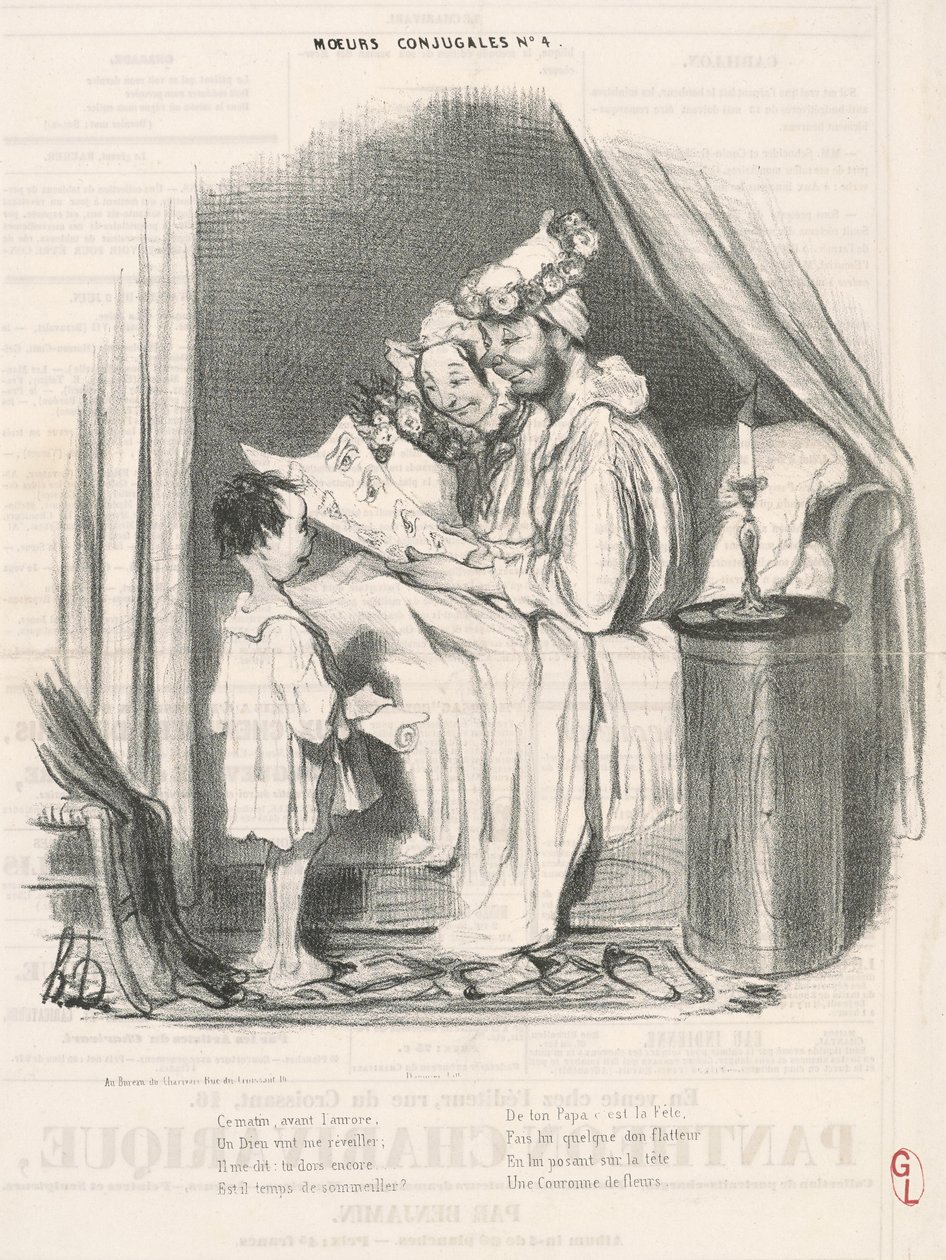 I morges før daggry... af Honoré Daumier