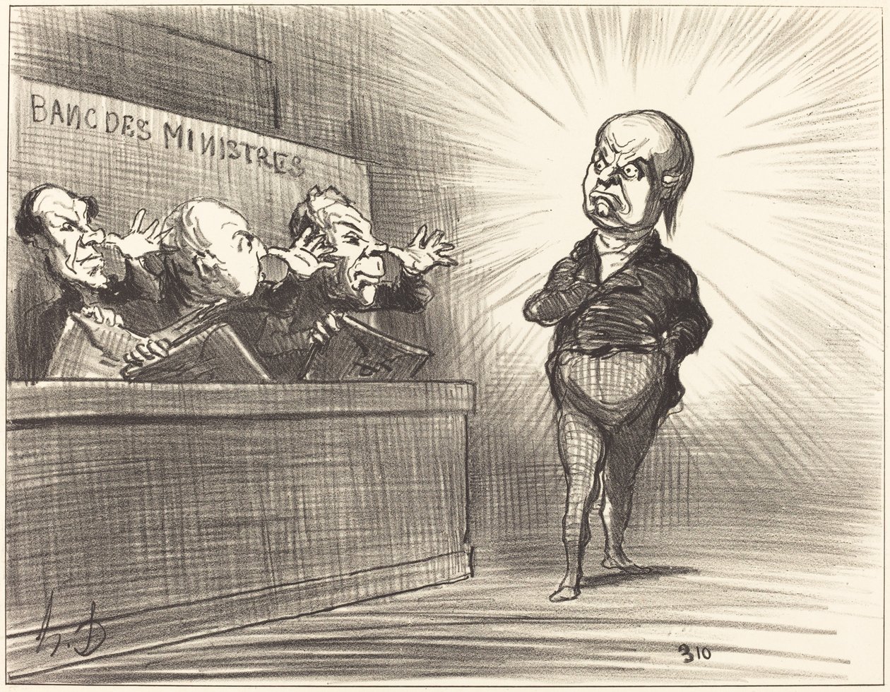 Det er ikke den tid endnu... af Honoré Daumier