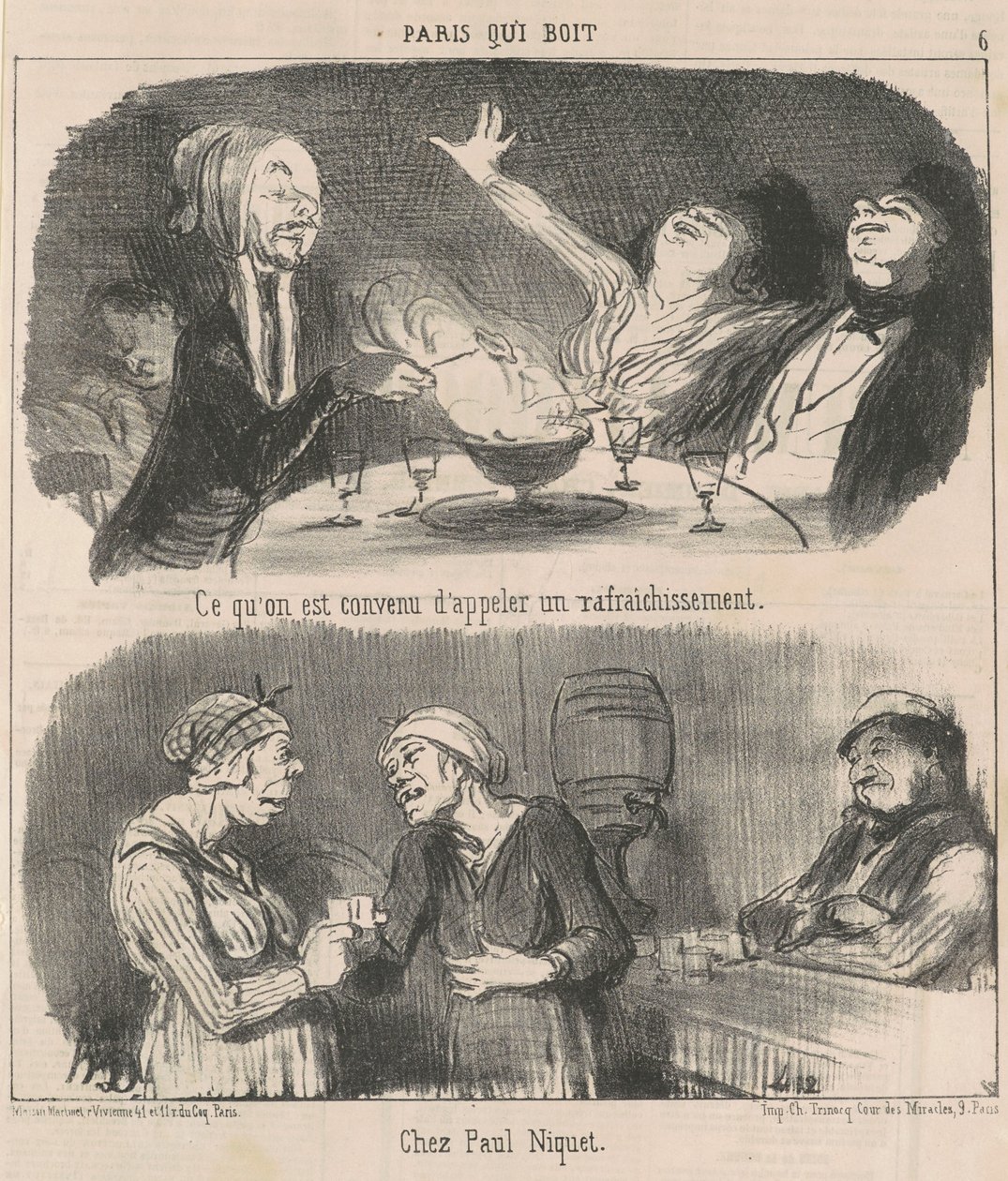 Hvad vi blev enige om at kalde en forfriskning af Honoré Daumier