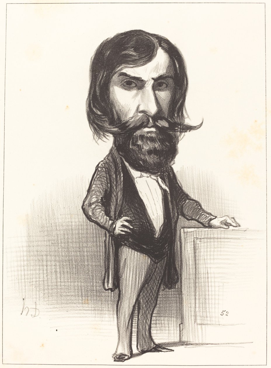 Ch. Ferdinand Gambon af Honoré Daumier