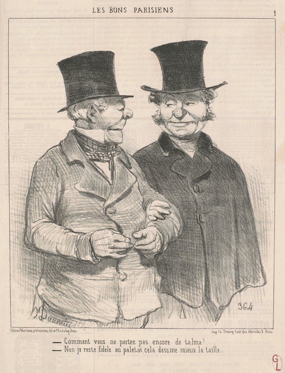 Hvordan har du ikke talma på endnu? ... af Honoré Daumier
