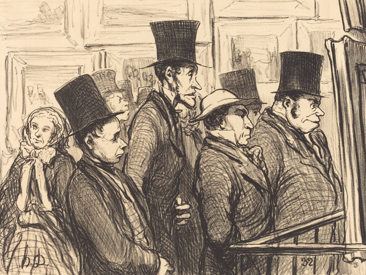 Cristi... der er en oksekød, der er godt lavet!... af Honoré Daumier