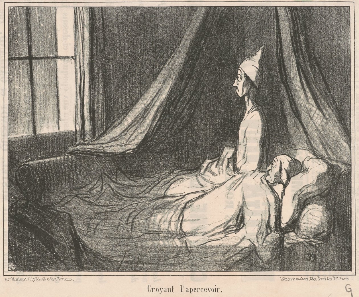 Tror på at se det... af Honoré Daumier