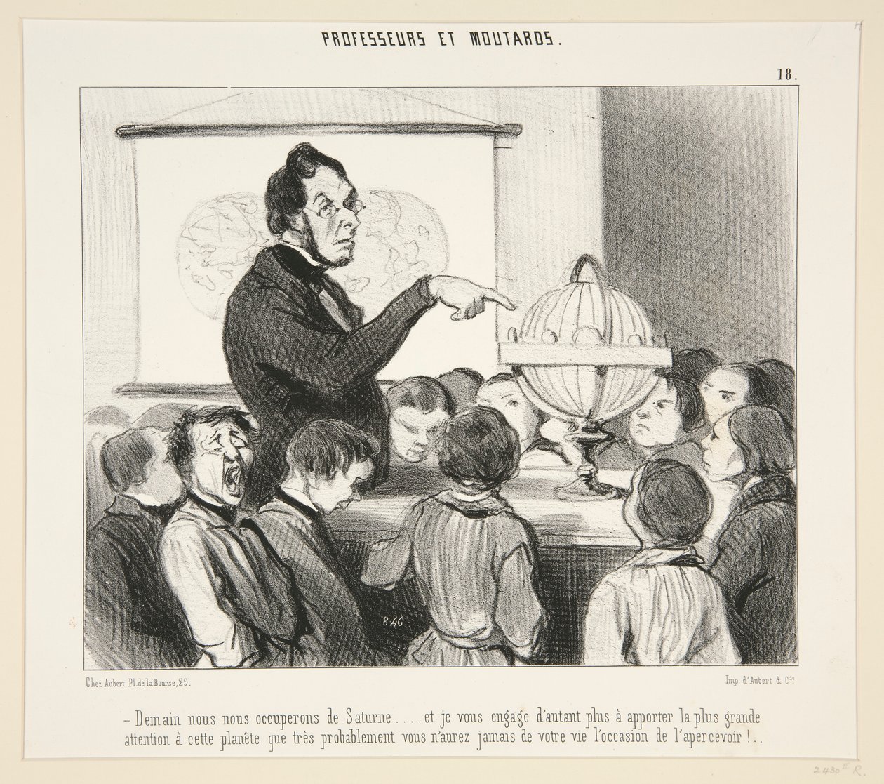 I morgen skal vi tage os af Saturn af Honoré Daumier