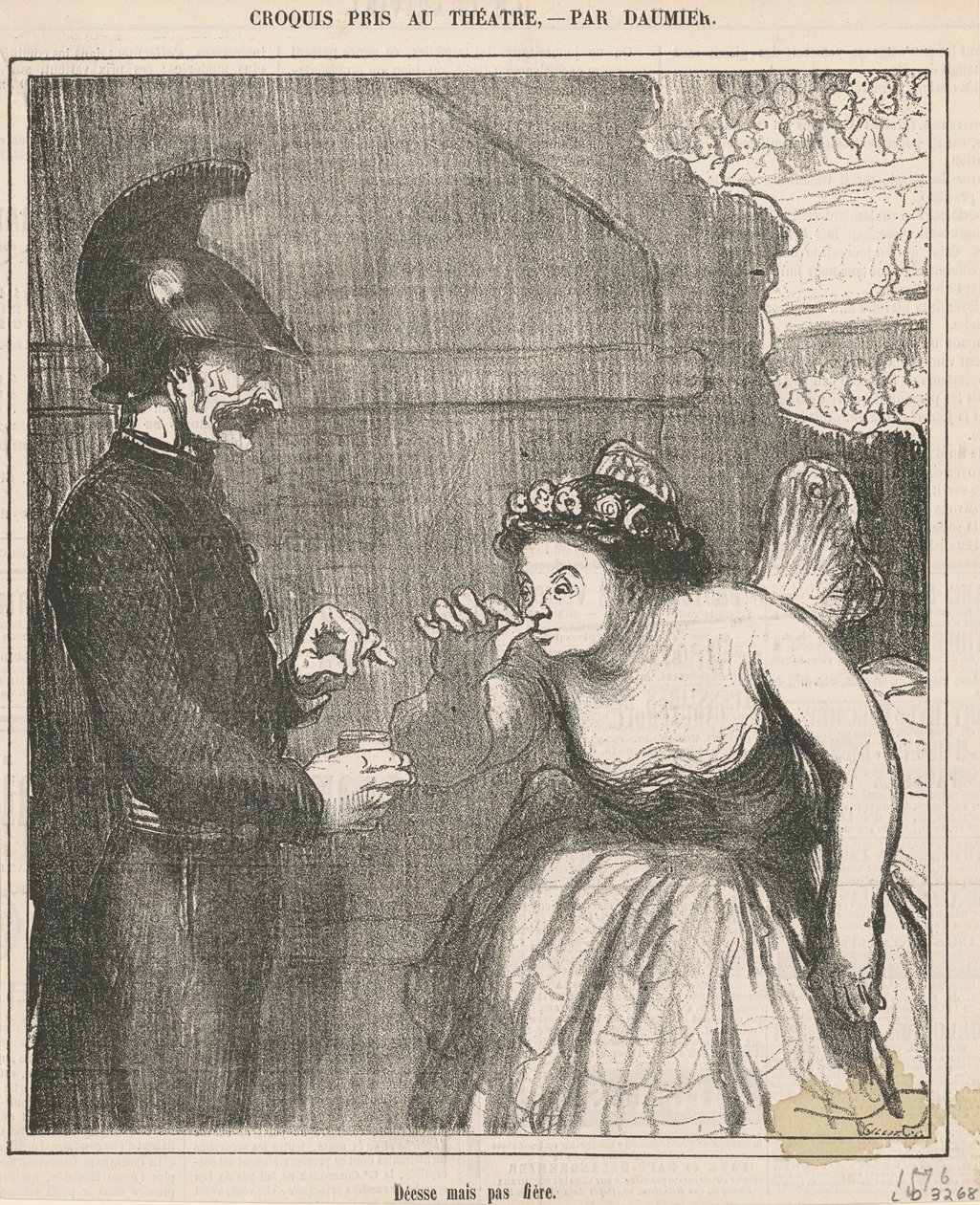 Gudinde, men ikke stolt af Honoré Daumier