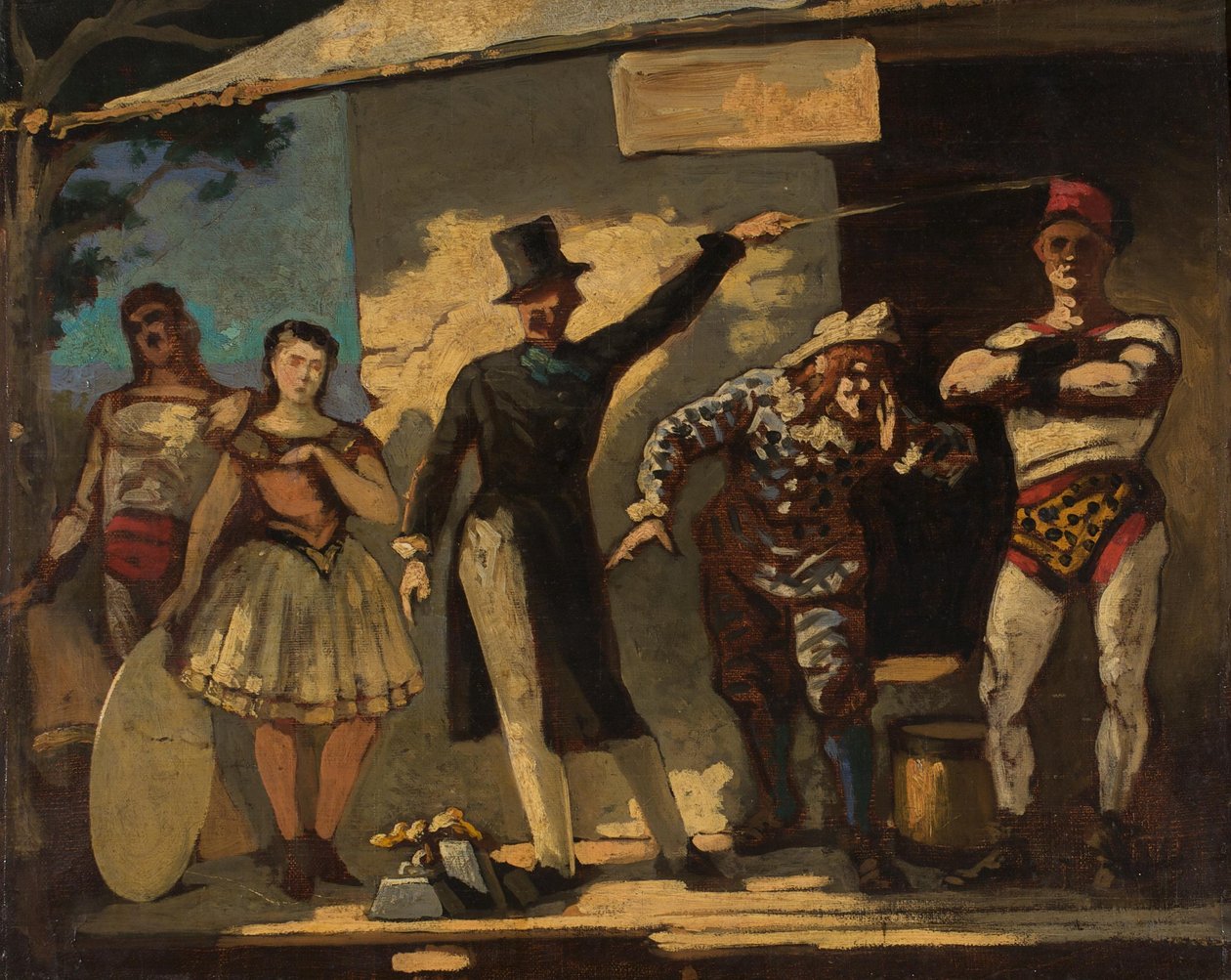 Jonglørerne af Honoré Daumier