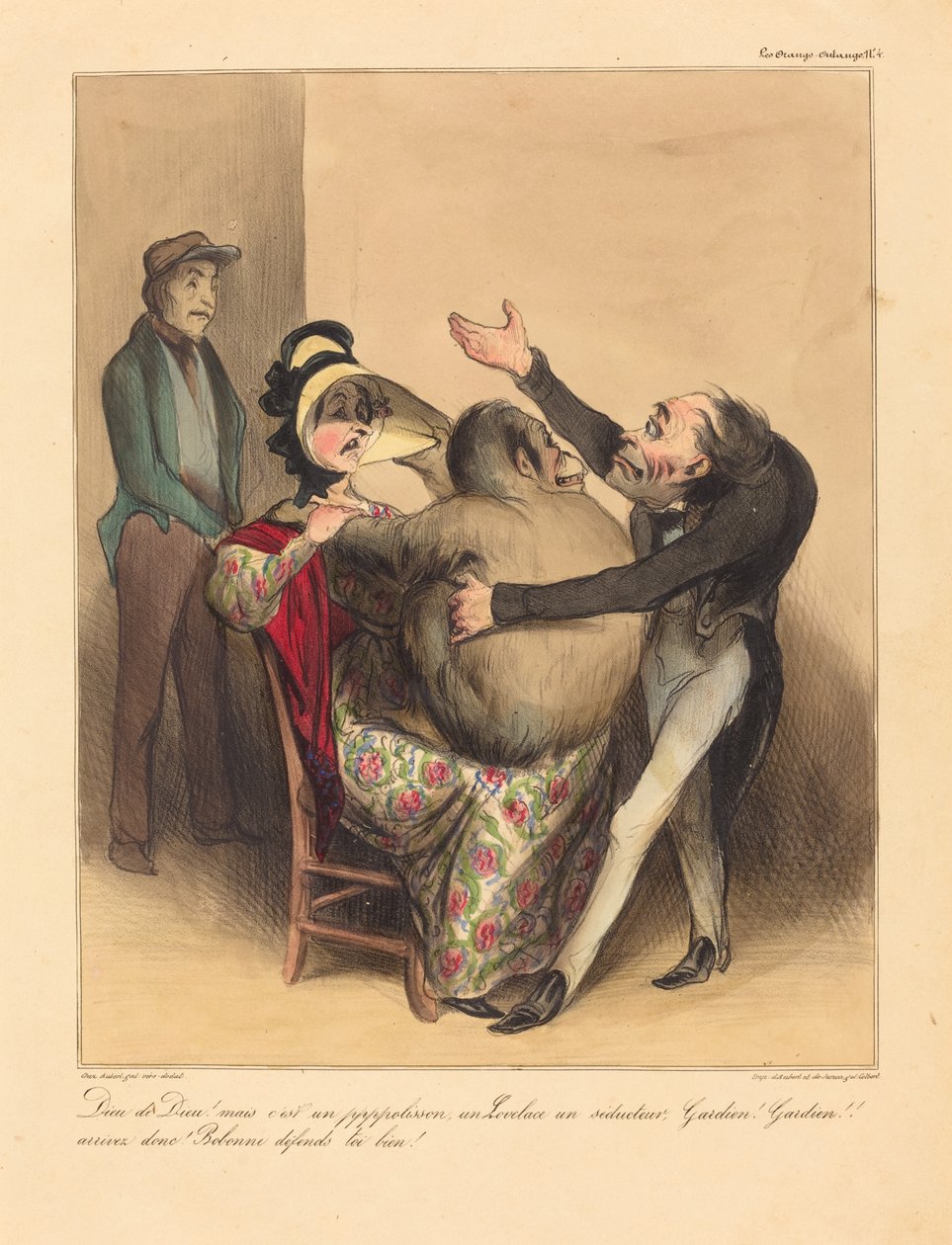 Guds Gud! men det er en spøg... af Honoré Daumier