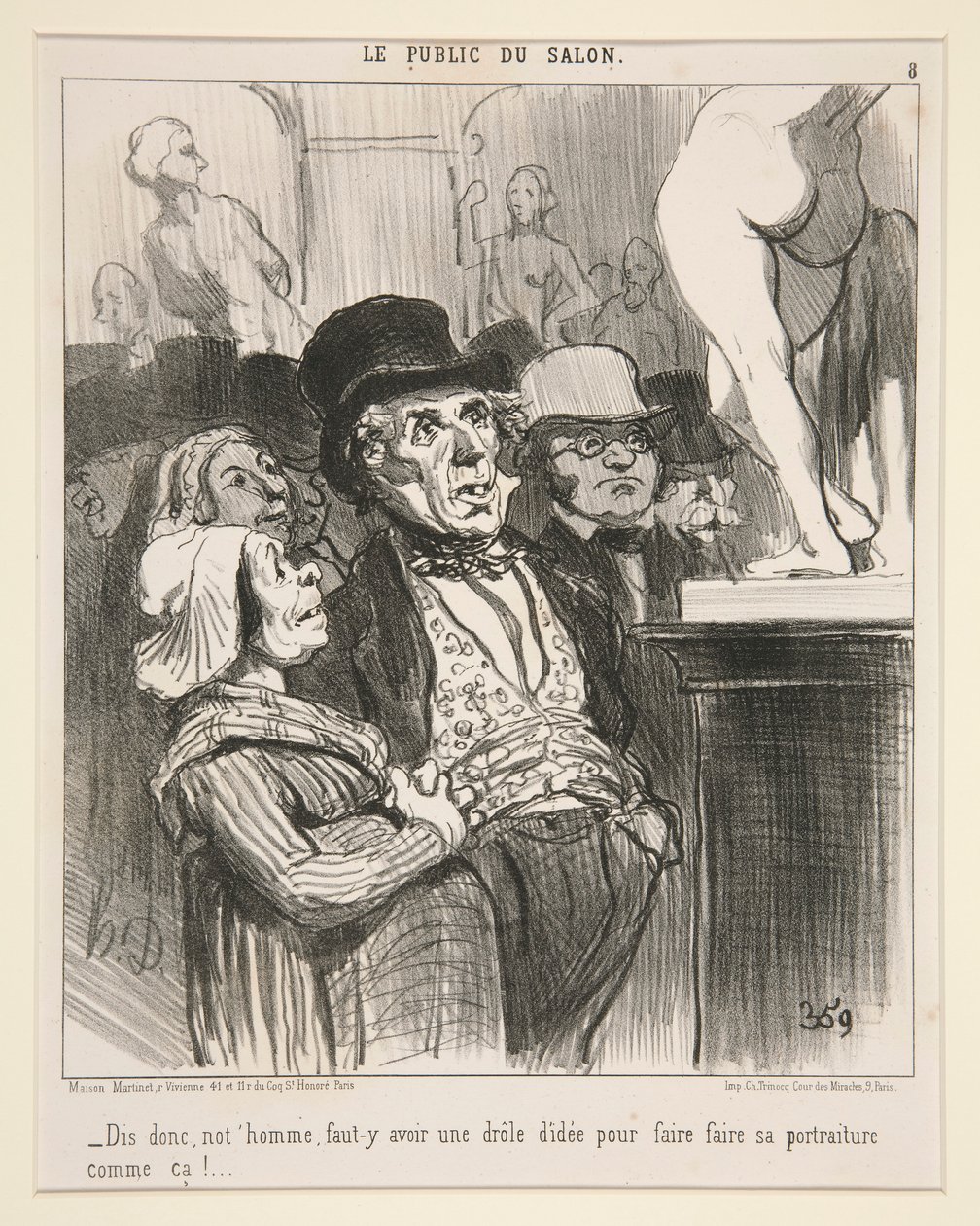 Sig nej af Honoré Daumier