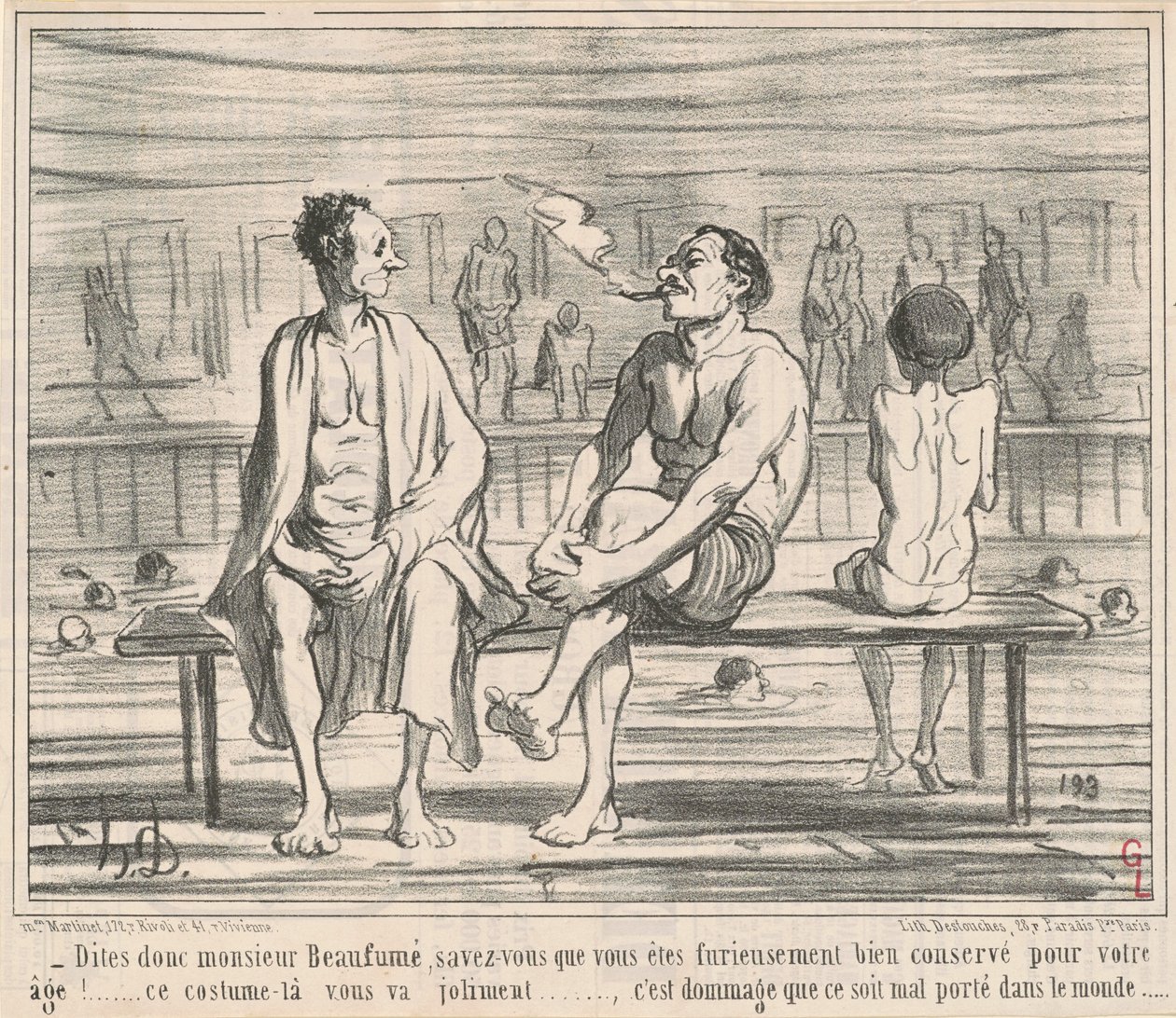 Sig, Monsieur Beaufumé... af Honoré Daumier