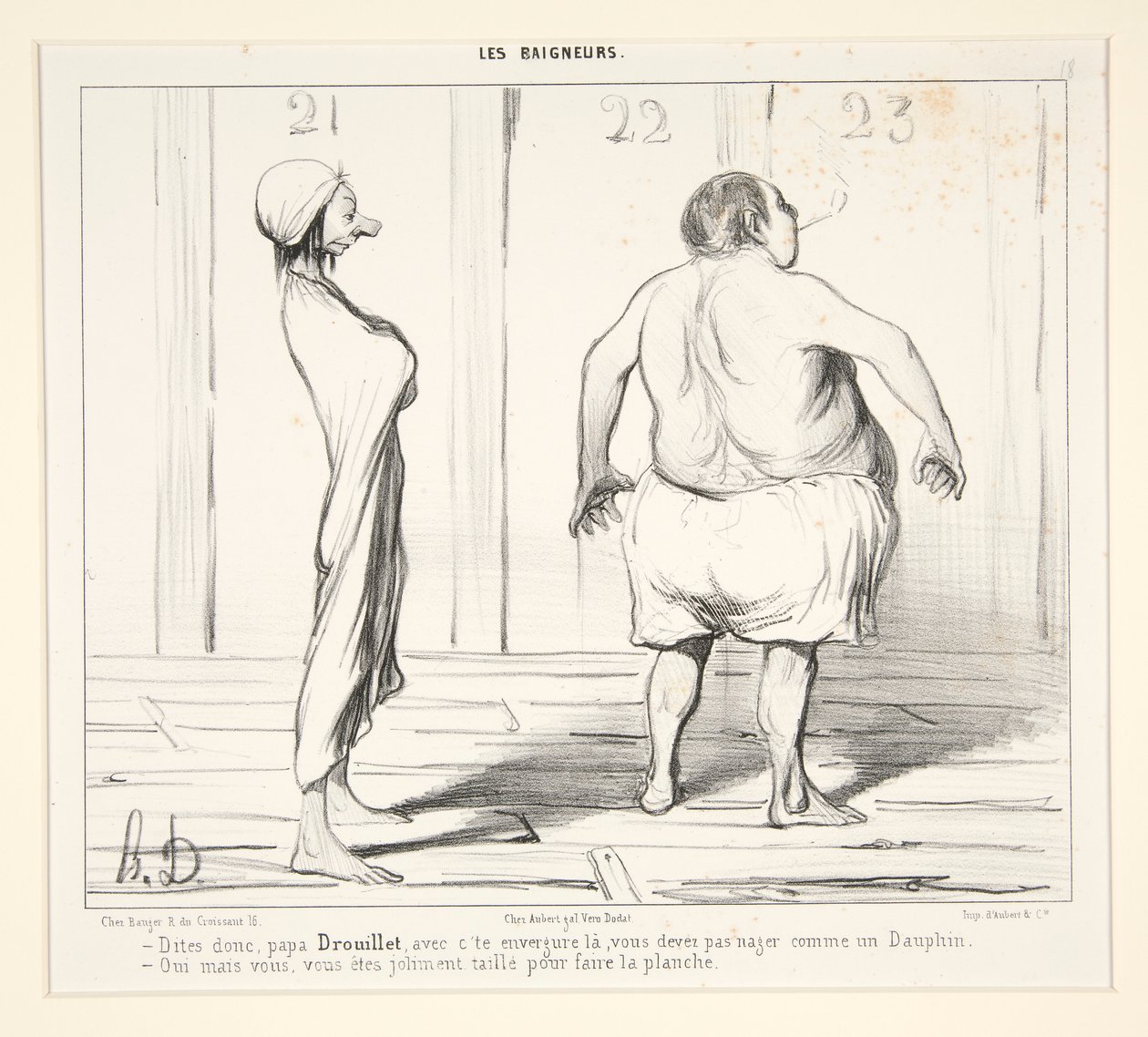 Sig det, far Drouillet, med ca af Honoré Daumier