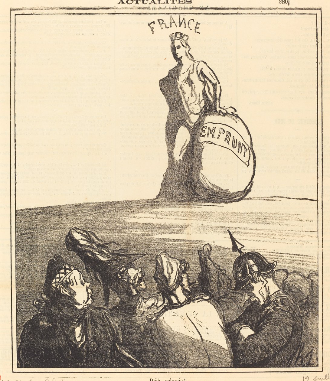 Allerede afhentet! af Honoré Daumier