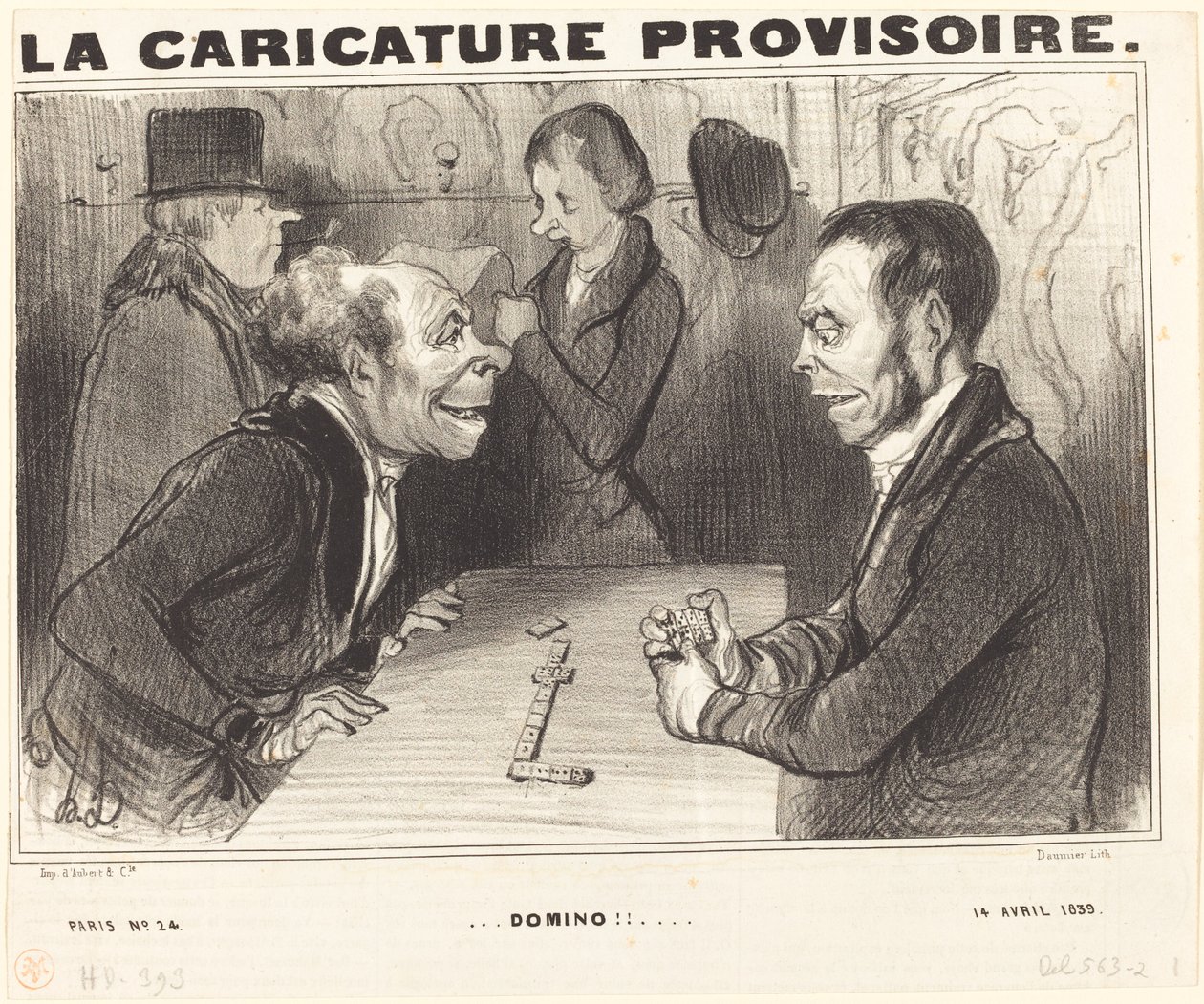 Domino!! af Honoré Daumier