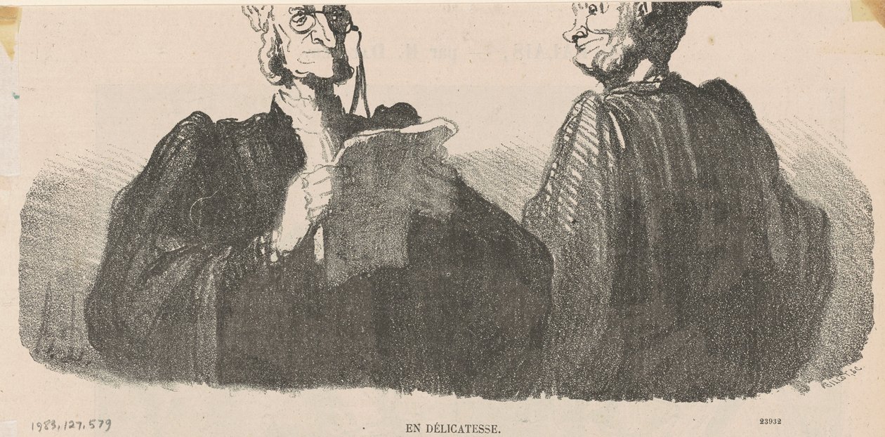 I delikatesse af Honoré Daumier